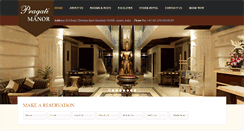 Desktop Screenshot of hotelpragatimanor.com